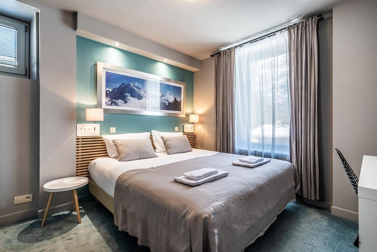 Eden Hotel, Apartments And Chalet Chamonix Les Praz Luaran gambar