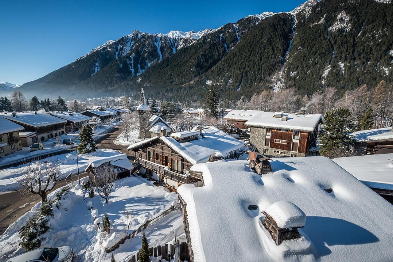 Eden Hotel, Apartments And Chalet Chamonix Les Praz Luaran gambar