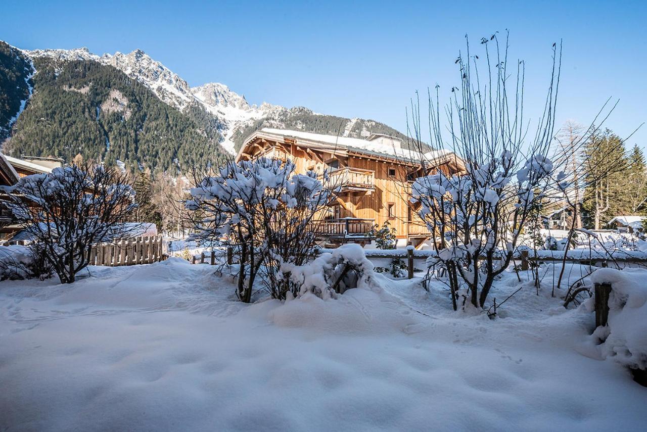 Eden Hotel, Apartments And Chalet Chamonix Les Praz Luaran gambar