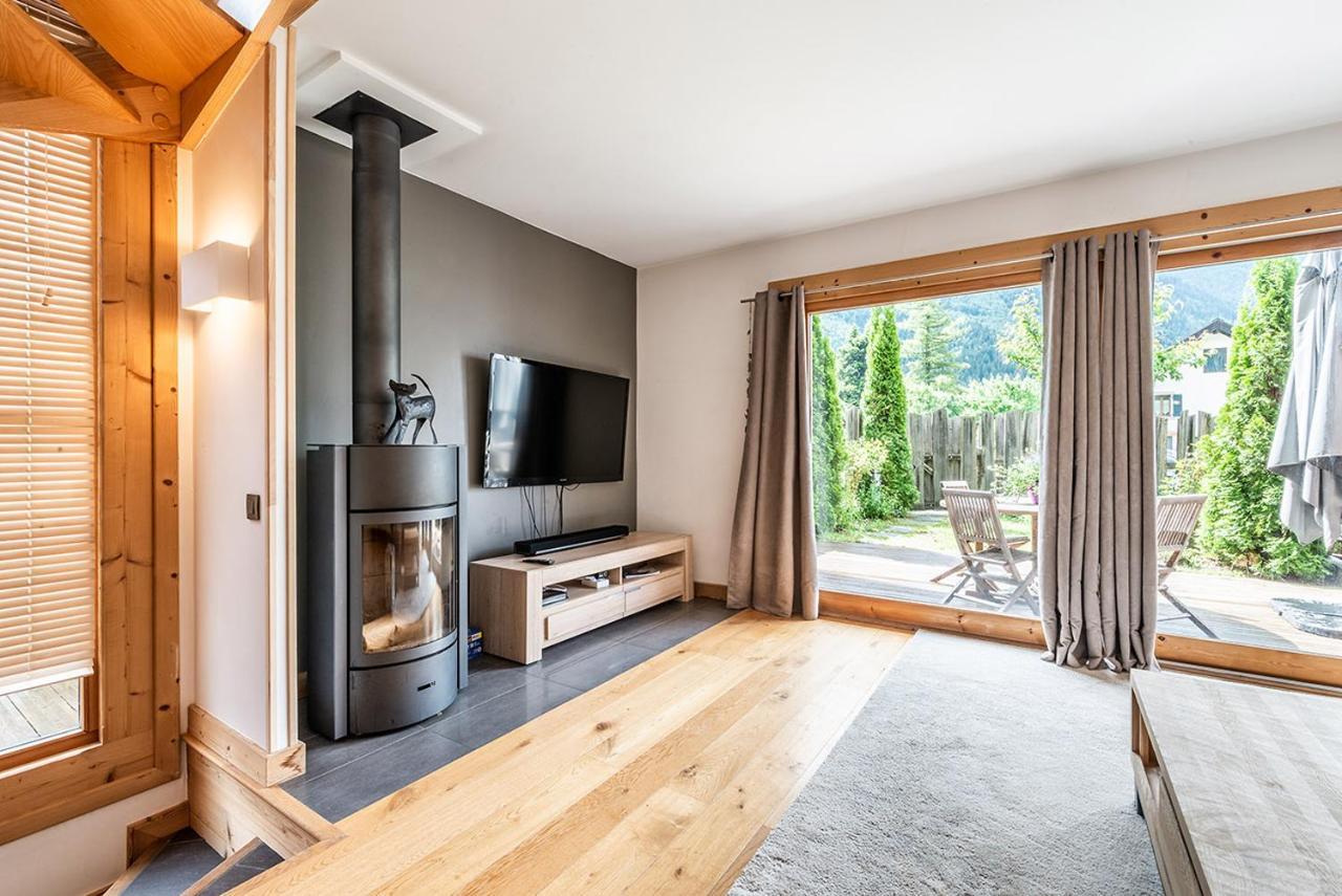 Eden Hotel, Apartments And Chalet Chamonix Les Praz Luaran gambar