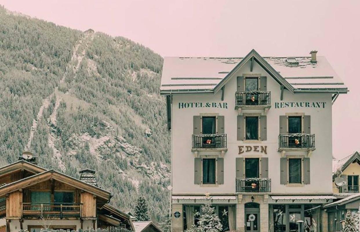 Eden Hotel, Apartments And Chalet Chamonix Les Praz Luaran gambar